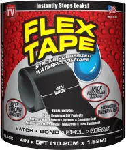Flex Tape Review - Flex Tape Rubberized Waterproof Tape Black