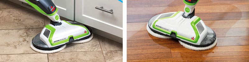 BISSELL Spinwave Powered Hardwood Floor Mop and Cleaner - Best Vacuum for Luxury Vinyl Plank Floors Review