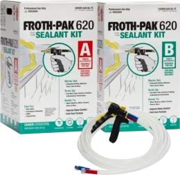 Dow Froth-Pak 620 Spray Foam Sealant Kit Review - Best Insulation for Basement Ceiling