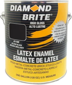 Diamond Brite Paint Latex Gloss Enamel - Best paint for fiber cement siding