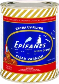 Epifanes Clear Varnish UV filters high gloss finish - Buyer’s Guide
