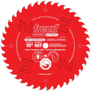 Freud Next Generation Premier Fusion Saw Blade (P410) – Best saw blade for general purpose