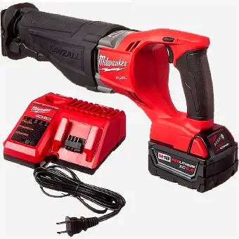 Tools to Have in Workshop - Milwaukee Fuel-Sawzall-Reciprocating-Saw-Kit