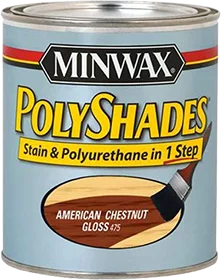 Minwax PolyShades Stain & Polyurethane in 1 Step American Chestnut Gloss Review - Buyer’s Guide