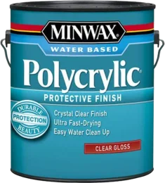 Minwax Polycrylic Protective Finish Water Based Gloss Review - Best Clear Coat Over Latex Paint