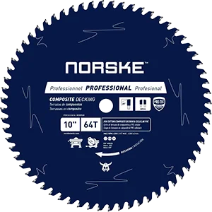 Norske Tools Composite Decking - Best Blade to Cut Composite Decking