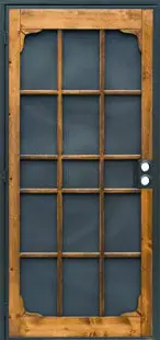 Prime-Line Woodguard Steel Security Traditional Screen Door - Best Exterior Doors Review