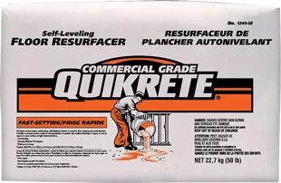Quikrete Fast-Setting Self Leveling Floor Surfacer - Best self leveling concrete
