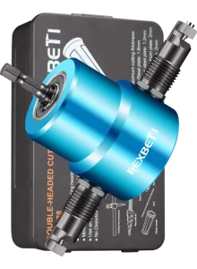 Best Nibbler Drill Attachment - REXBETI Double Head Sheet Nibbler Metal Cutter Review