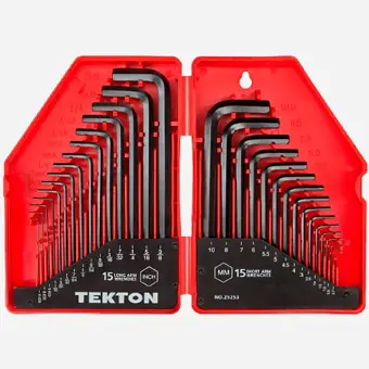 TEKTON Hex Key Wrench Set, 30-Piece